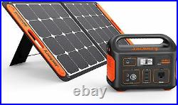 JACKERY 500 SOLAR POWER KIT 518Wh power STATION/SOLARSAGA 100 solar PANEL