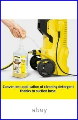 Karcher K2 Power Control Home High Pressure Washer Kit KARCHER K 2 1400 W Yellow