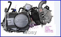 Lifan 125cc Electric Kick Start Engine Motor Kit For Honda Pit Trail Bike Apollo