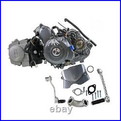 Lifan 125cc Horizontal Semi Auto Engine Motor Electric Start + Kit CT70 CL70 CRF