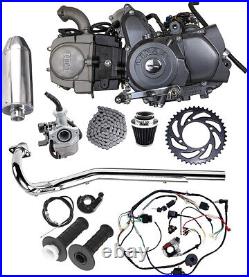 Lifan 125cc Motor Engine Kit Electric Start Pit Bike CRF50 ATC70 CT70 CT90 Trail