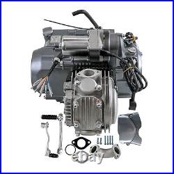 Lifan 125cc Semi Auto Engine Motor Kit Electric/Kick Start ATV Pit Bike Taotao