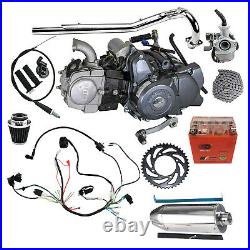 Lifan 125cc Semi Auto Engine Motor Kit FOR CT70 CT90 CT110 Z50 CRF50 XR50 CRF70