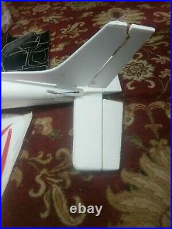 MRC RC Cessna Skyhawk 11 Foam RC Airplane Kit WS 6' Not Complete Started