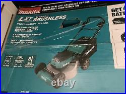 Makita XML08PT1 18V X2 36V LXT 21 Brushless Self Propelled Lawn Mower Kit