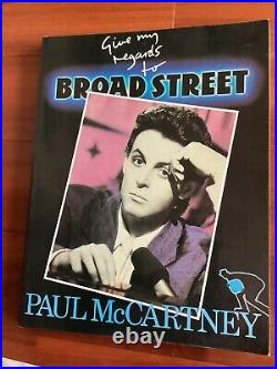 McCartney Give My Regards To Broad Street Beatles Press, Kit Lobby Cards Rare