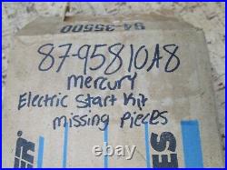 NEW OEM 0750 Mercury Quicksilver ELECTRIC START KIT 87-95810A8