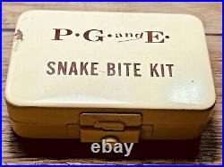 NOS Vintage PG&E Snake Bite Kit (First Aid) Pacific Gas and Electric Co