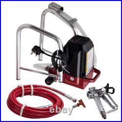New COMMERCIAL ELECTRIC AIRLESS AIR INTERIOR WALL PAINT SPRAYER SPRAY GUN KIT