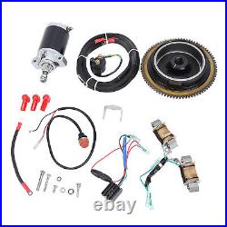 Outboard Electric Start Kit 66M 81800 01 Flywheel 66M 81800 01 Starter Motor GF