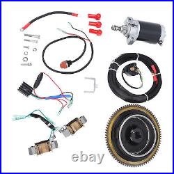 Outboard Electric Start Kit 66M 81800 01 Flywheel 66M 81800 01 Starter Motor GF