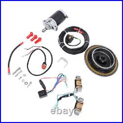 Outboard Electric Start Kit 66M 81800 01 Flywheel 66M 81800 01 Starter Motor MA