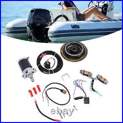 Outboard Electric Start Kit 66M 81800 01 Flywheel 66M 81800 01 Starter Motor MA