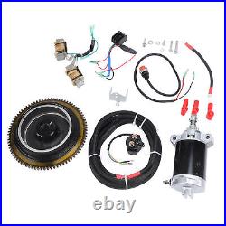 Outboard Electric Start Kit 66M 81800 01 Flywheel 66M 81800 01 Starter Motor MA