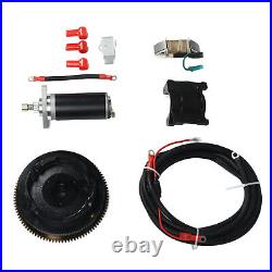 Outboard Motor Electric Start Kit 682 81800 12 Flywheel Rectifier Relay BGS