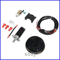 Outboard Motor Electric Start Kit 682 81800 12 Flywheel Rectifier Relay BGS