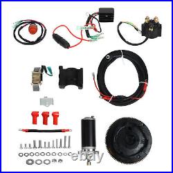 Outboard Motor Electric Start Kit 682 81800 12 Flywheel Rectifier Relay BS