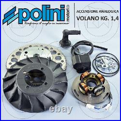 Polini Ignition Kit Electric Start Flywheel 1.4Kg for VESPA PX 125 150 200