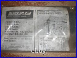 QUICKSILVER Tiller Handle Kit 78551A28, 29, 30, 31 FOR ELECTRIC START CN-42