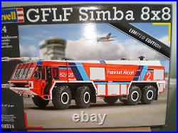 REVELL 1/24 GFLF SIMBA 8x8 R/C CONVERSION, METAL CHASSIS, STARTED NEEDS FINISHING