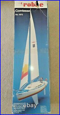 Robbe Comtesse Yacht No 1072 Radio Controlled Model Kit complete & not started