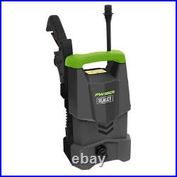 Sealey PW1601 Pressure Washer 110 bar with (Total Stop System) & Accessory Kit