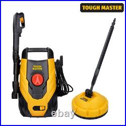 TOUGH MASTER Electric Pressure Washer 110 Bar For Car Wash With Patio Cleaner