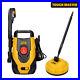 TOUGH MASTER Electric Pressure Washer 110 Bar For Car Wash With Patio Cleaner