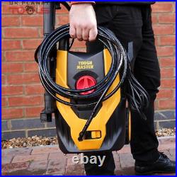 TOUGH MASTER Electric Pressure Washer 110 Bar For Car Wash With Patio Cleaner