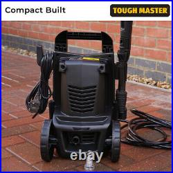 TOUGH MASTER Electric Pressure Washer 110 Bar For Car Wash With Patio Cleaner