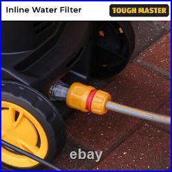 TOUGH MASTER Electric Pressure Washer 110 Bar For Car Wash With Patio Cleaner