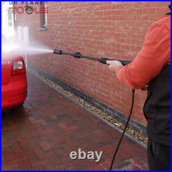 TOUGH MASTER Electric Pressure Washer 110 Bar For Car Wash With Patio Cleaner