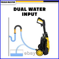TOUGH MASTER Electric Pressure Washer 110 Bar For Car Wash With Patio Cleaner